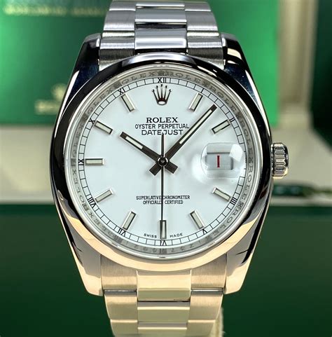 rolex 116200 white|Rolex 116200 for sale.